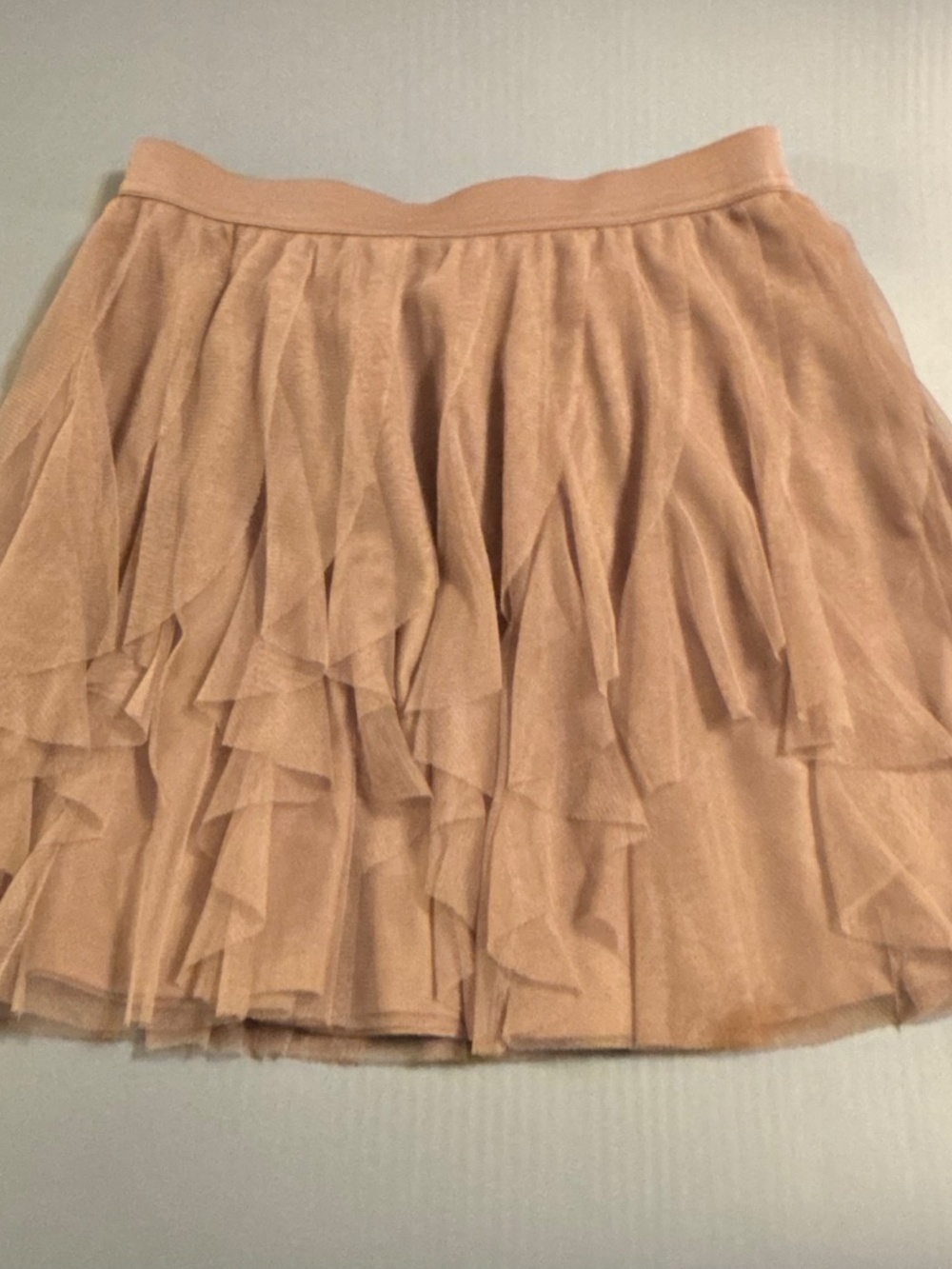 Lauren Conrad Ruffle Skirt Sz Small Blush Pink - Picture 5 of 6